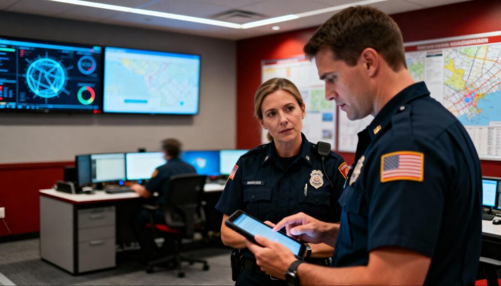 Fire Department using RMS solutions