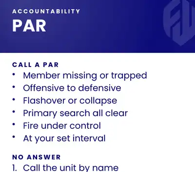 Pocket Command Cards: 7 Fireground Reminders